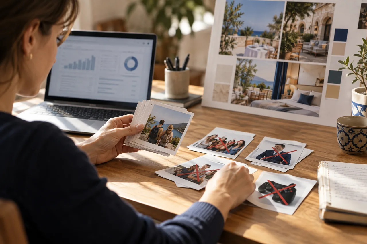 Selecting the right audience for a hotel advertising campaign